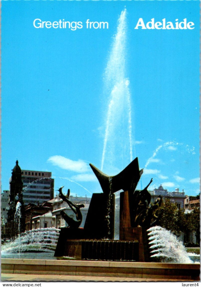 7-2-2024 (3 X 33) Australia - SA - Adelaide Victoria Square Fountain - Adelaide