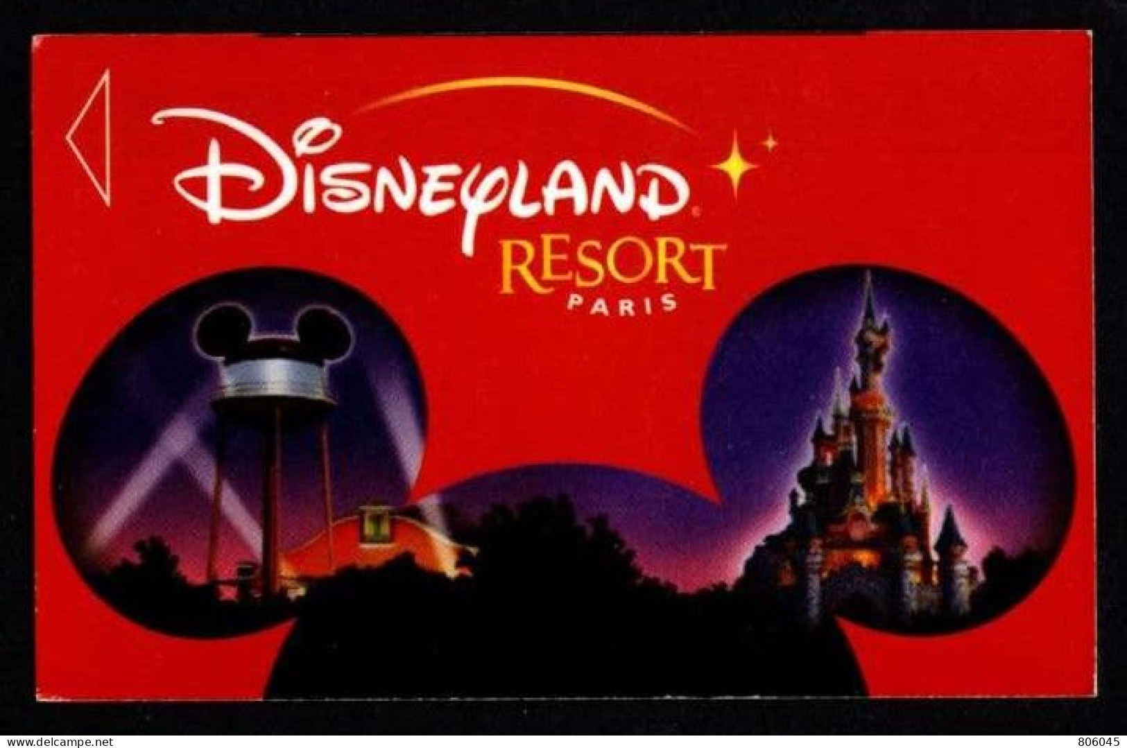 Carte Parc Walt Disney Studios - Passeports Disney