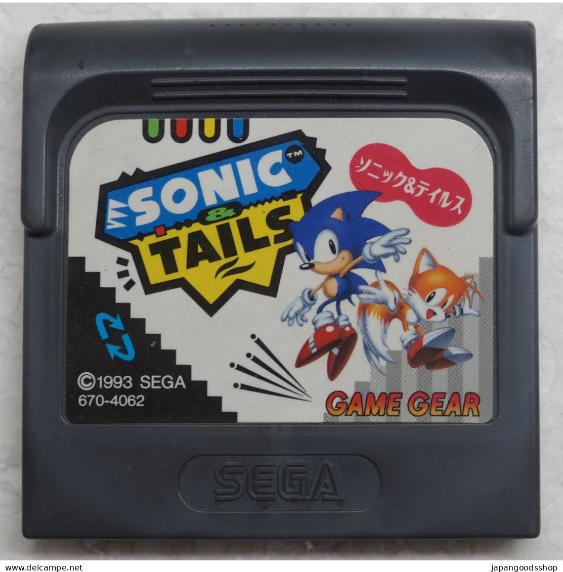 Sega Game Gear JPN Sonics&Tails 670-4062 - Game Gear