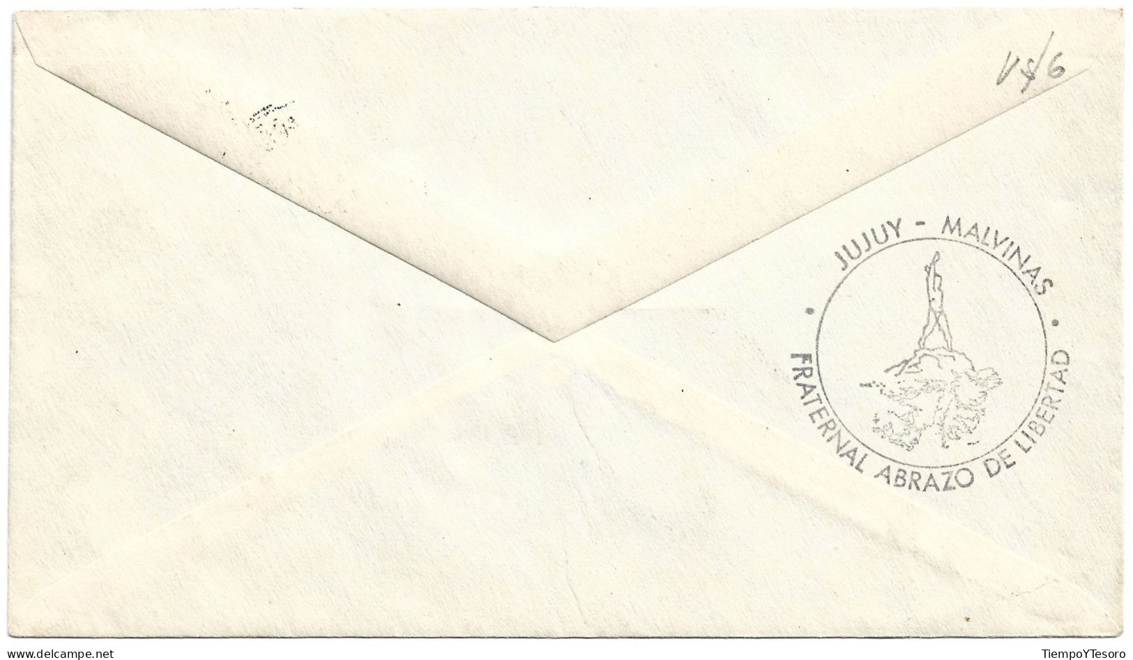 Correspondence - Argentina, National Islands, 1982, N°618 - Gebruikt