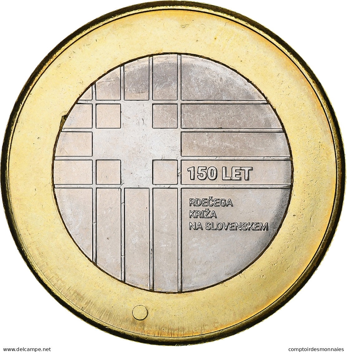 Slovénie, 3 Euro, 2016, SPL, Bimétallique - Eslovenia