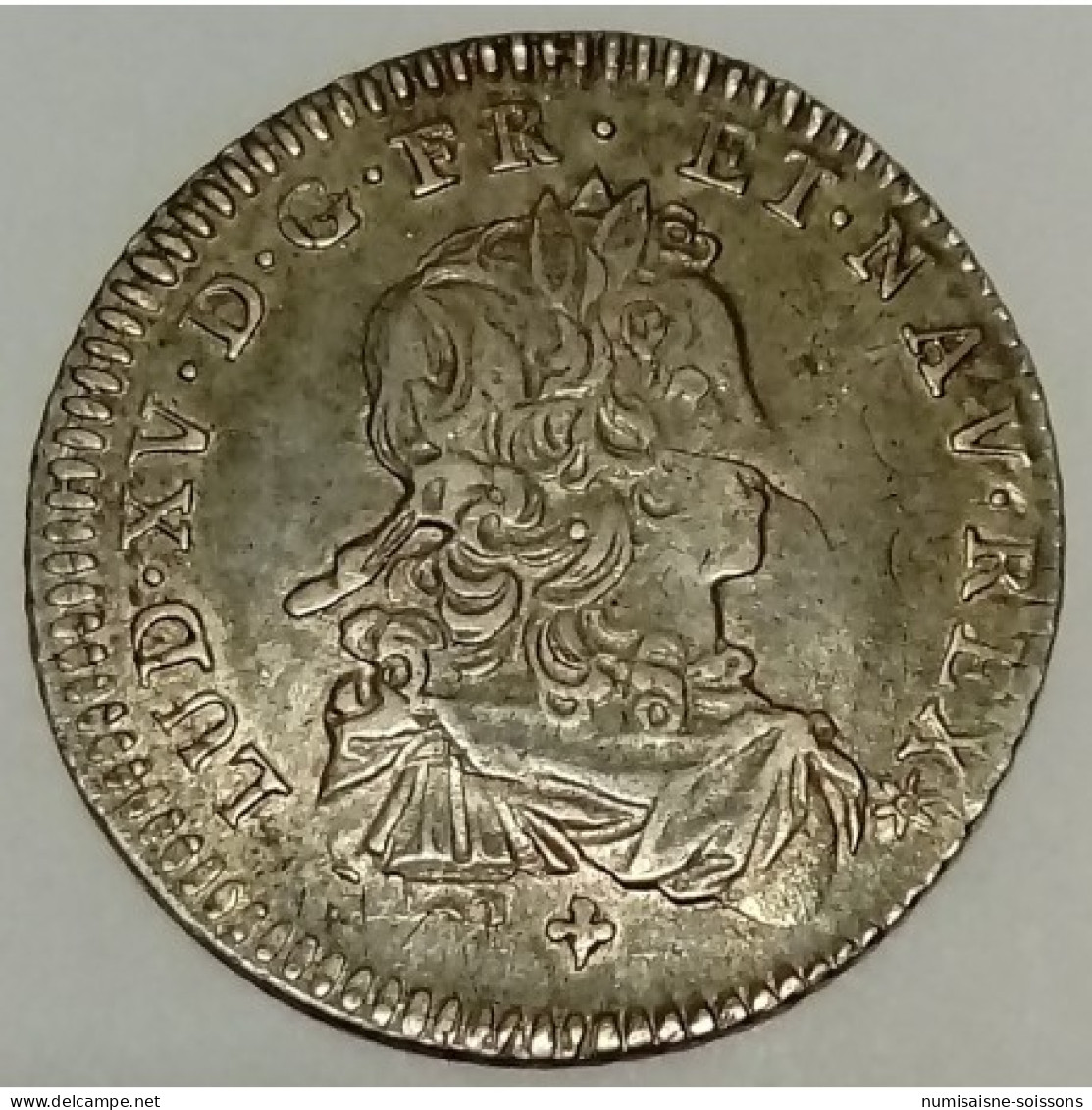 Gad 297 - LOUIS XV - 1/6 ÉCU DE FRANCE - 1721 C - CAEN - TTB - Sonstige & Ohne Zuordnung