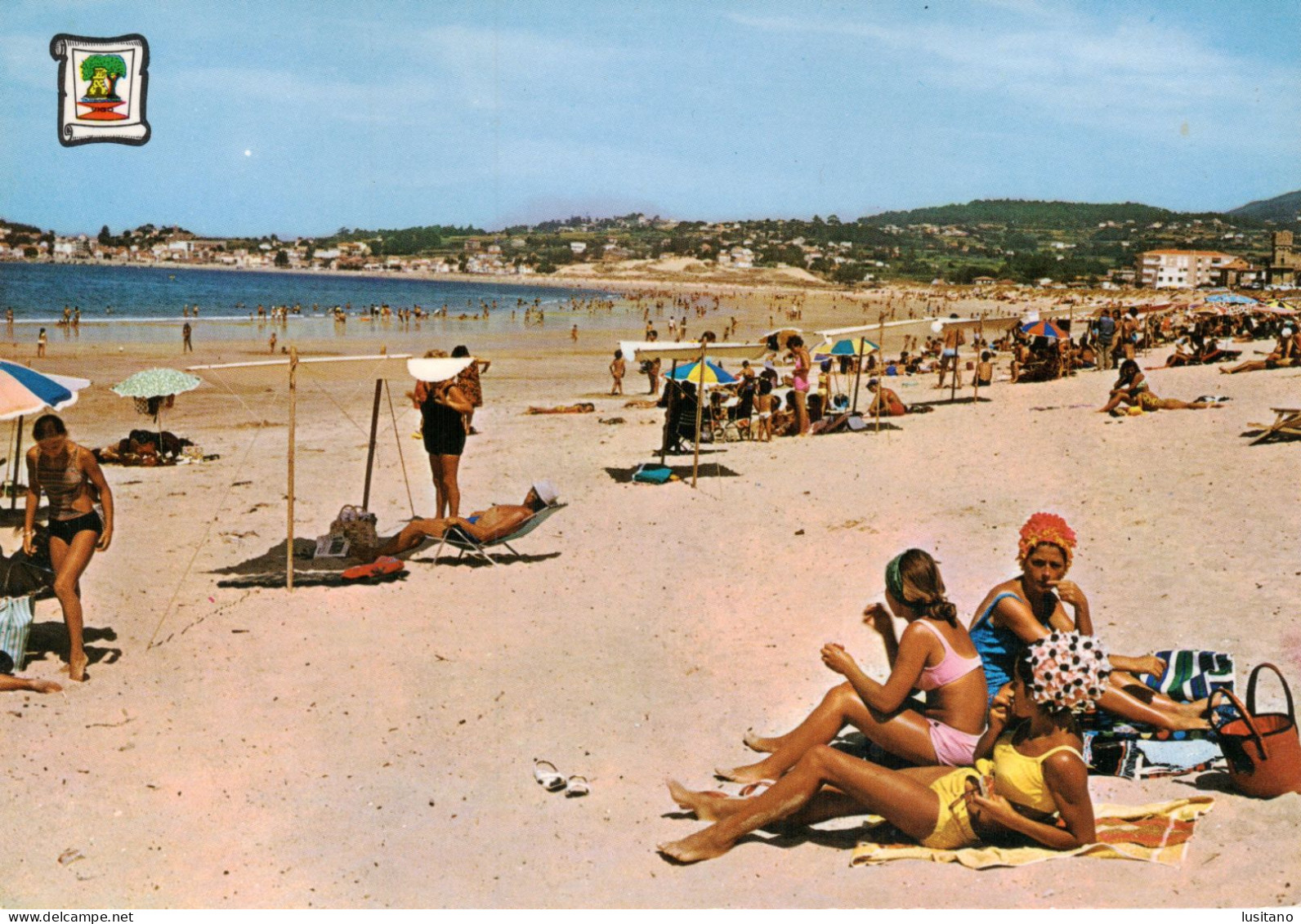 Vigo, Playa America, Pinup España Spain Postcard - Brisbane