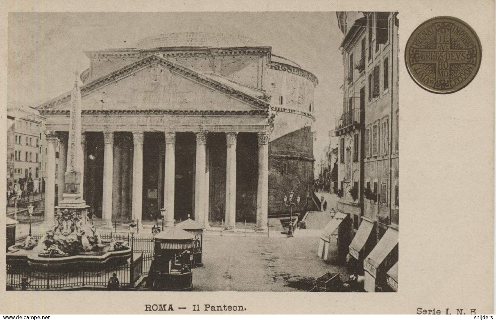 Roma Il Panteon Cpa Non-circ. - Pantheon