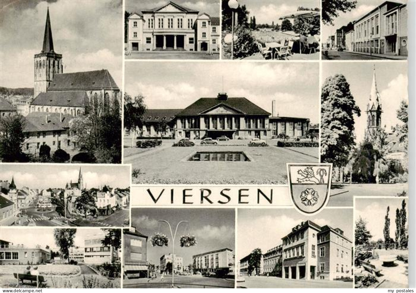 73875312 Viersen St Remigius Hauptstrasse Ev Kirche Casinogarten Bahnhof Viersen - Viersen