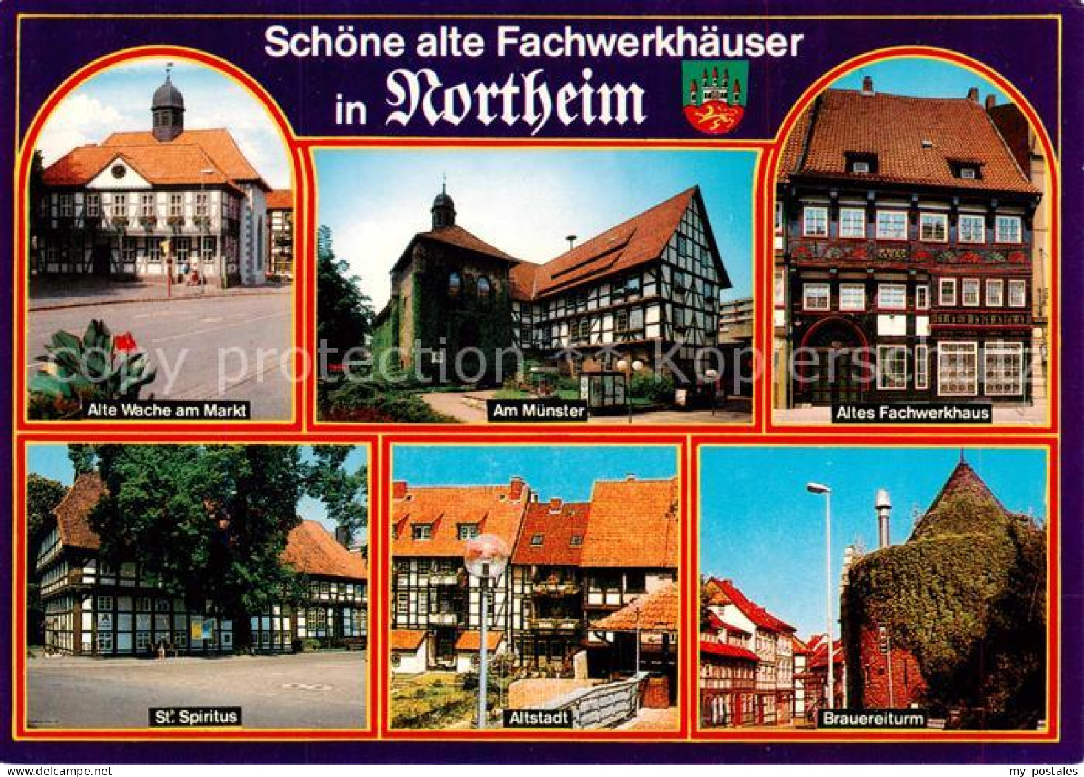 73840702 Northeim Alte Wache Am Markt Am Muenster Altes Fachwerkhaus St Spiritus - Northeim