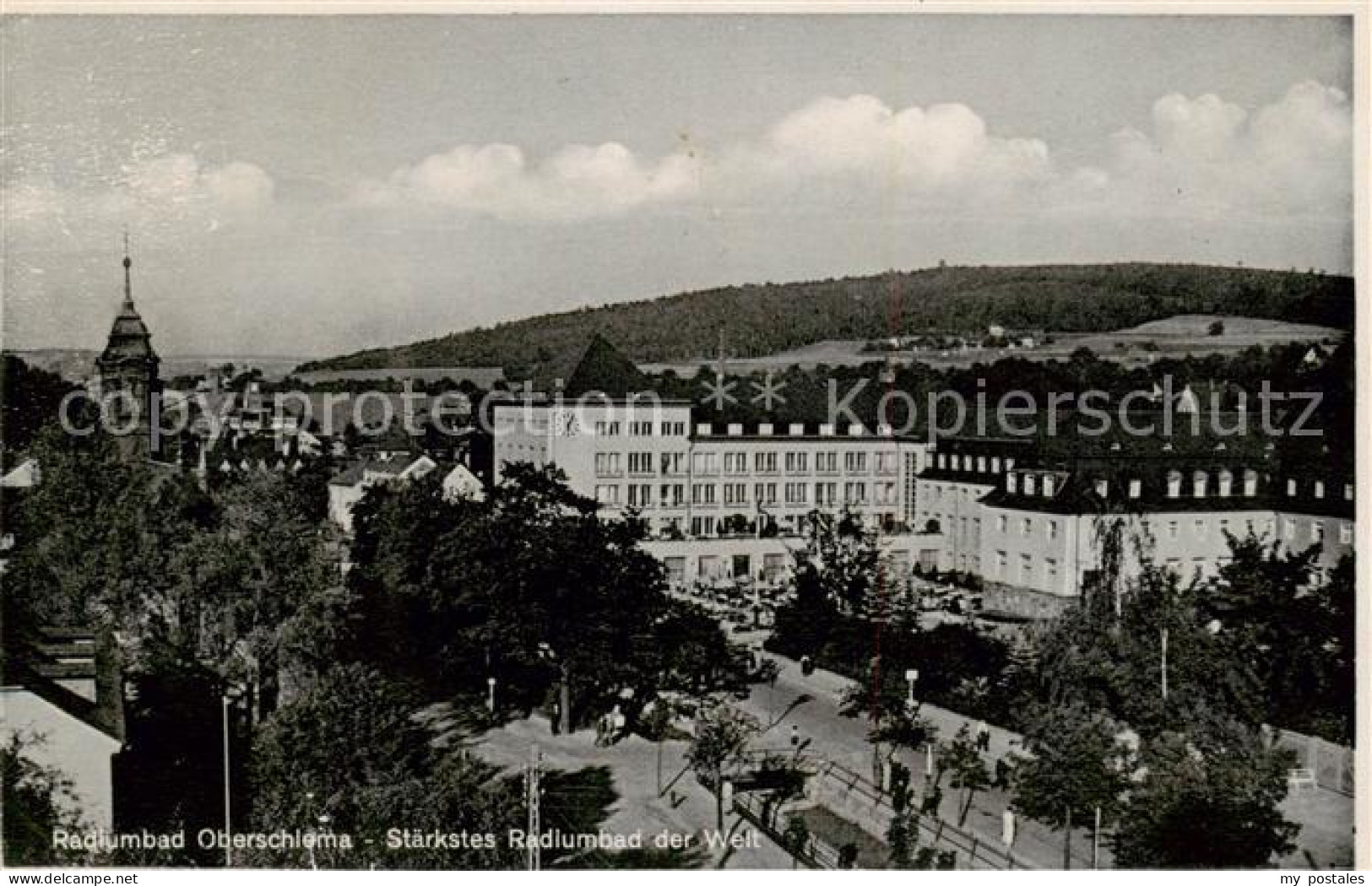 73807828 Oberschlema Erzgebirge Radiumbad Panorama Oberschlema Erzgebirge - Bad Schlema