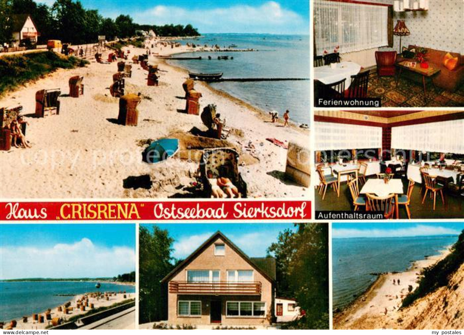 73768593 Sierksdorf Ostseebad Strandpartie Haus Crisrena Ferienwohnung Aufenthal - Sierksdorf