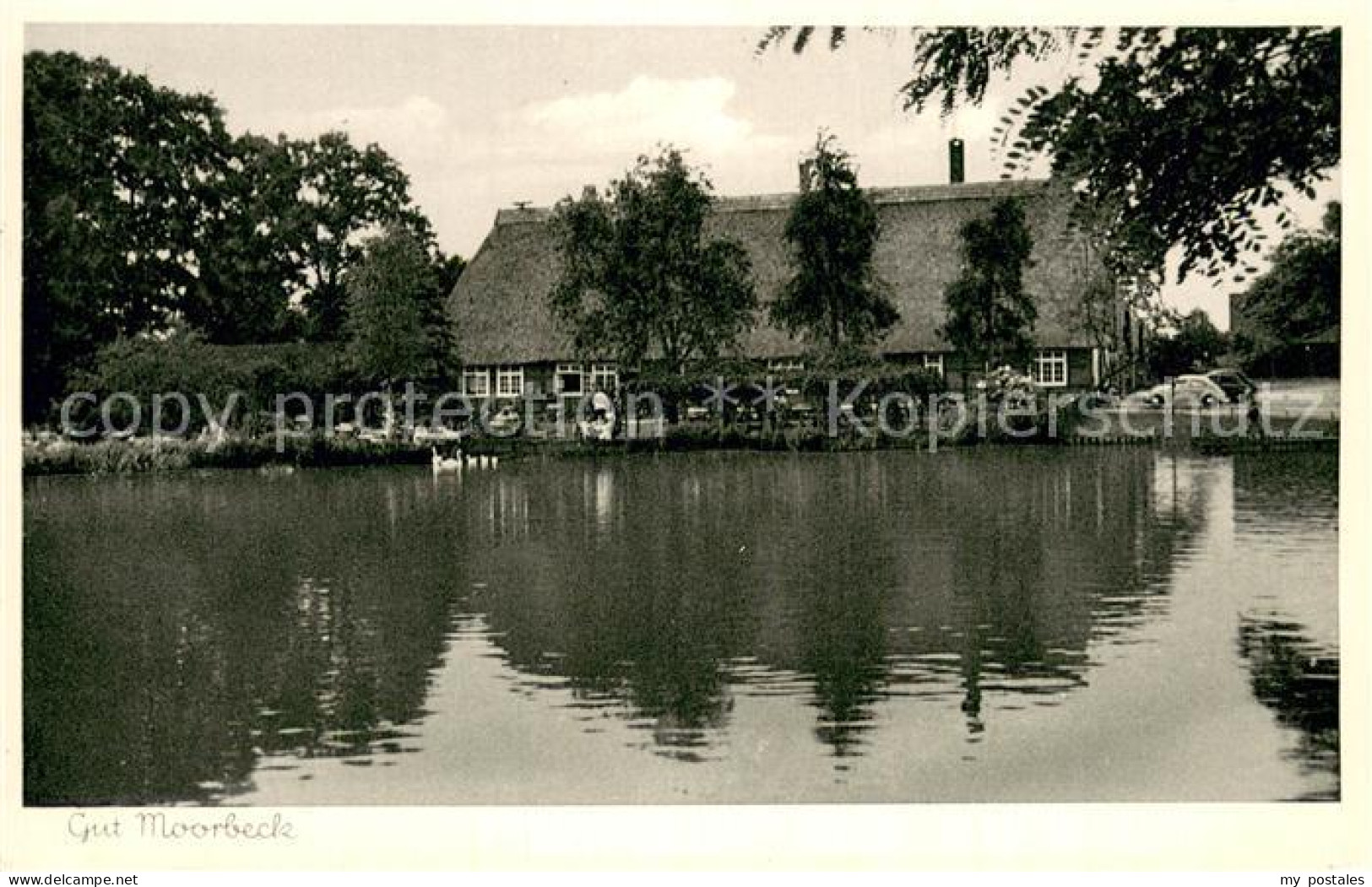 73768546 Moorbeck Ausflugslokal Gut Morbeck Am Wasser  - Wildeshausen