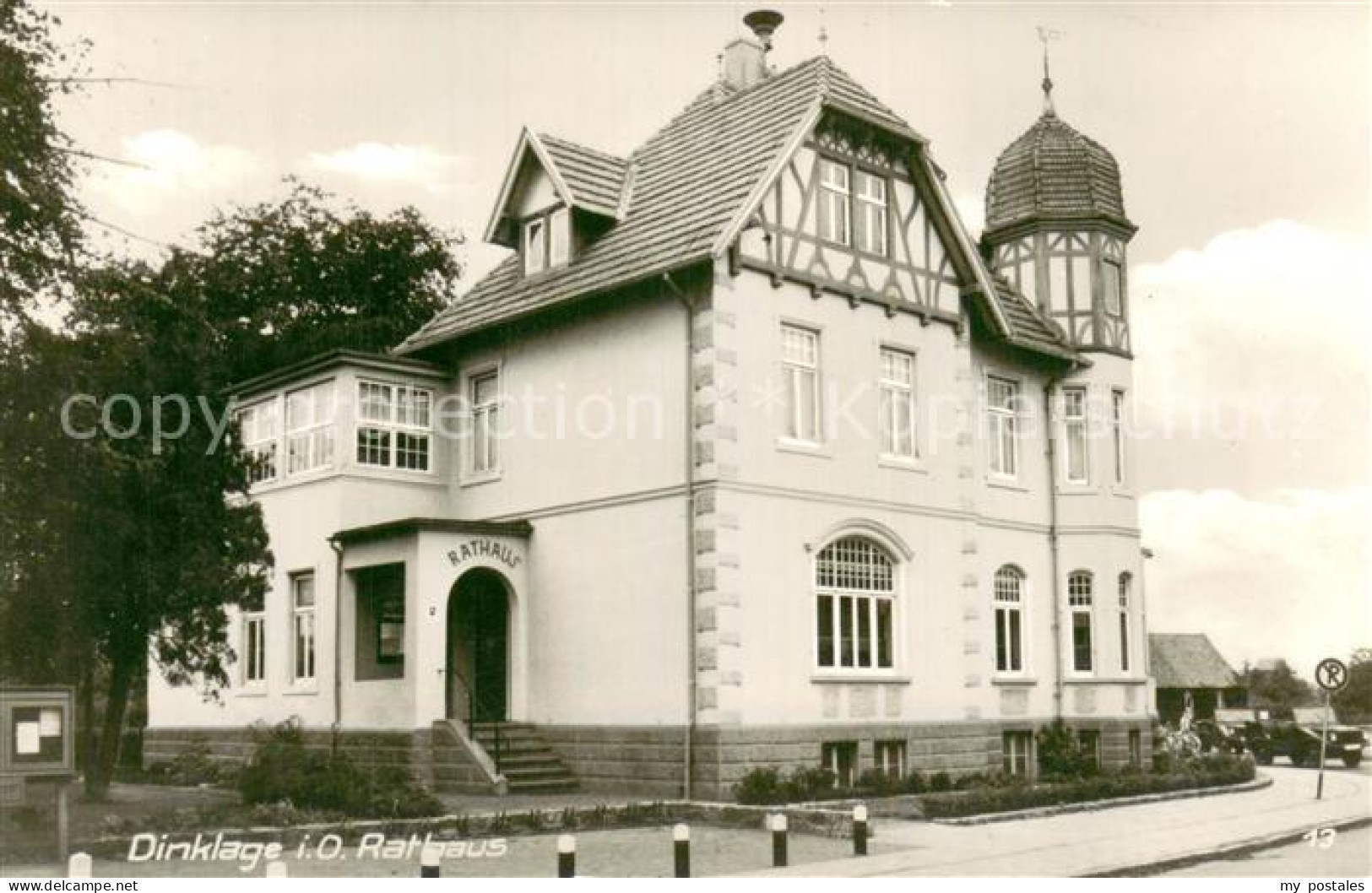 73768519 Dinklage Rathaus Aussenansicht Dinklage - Dinklage