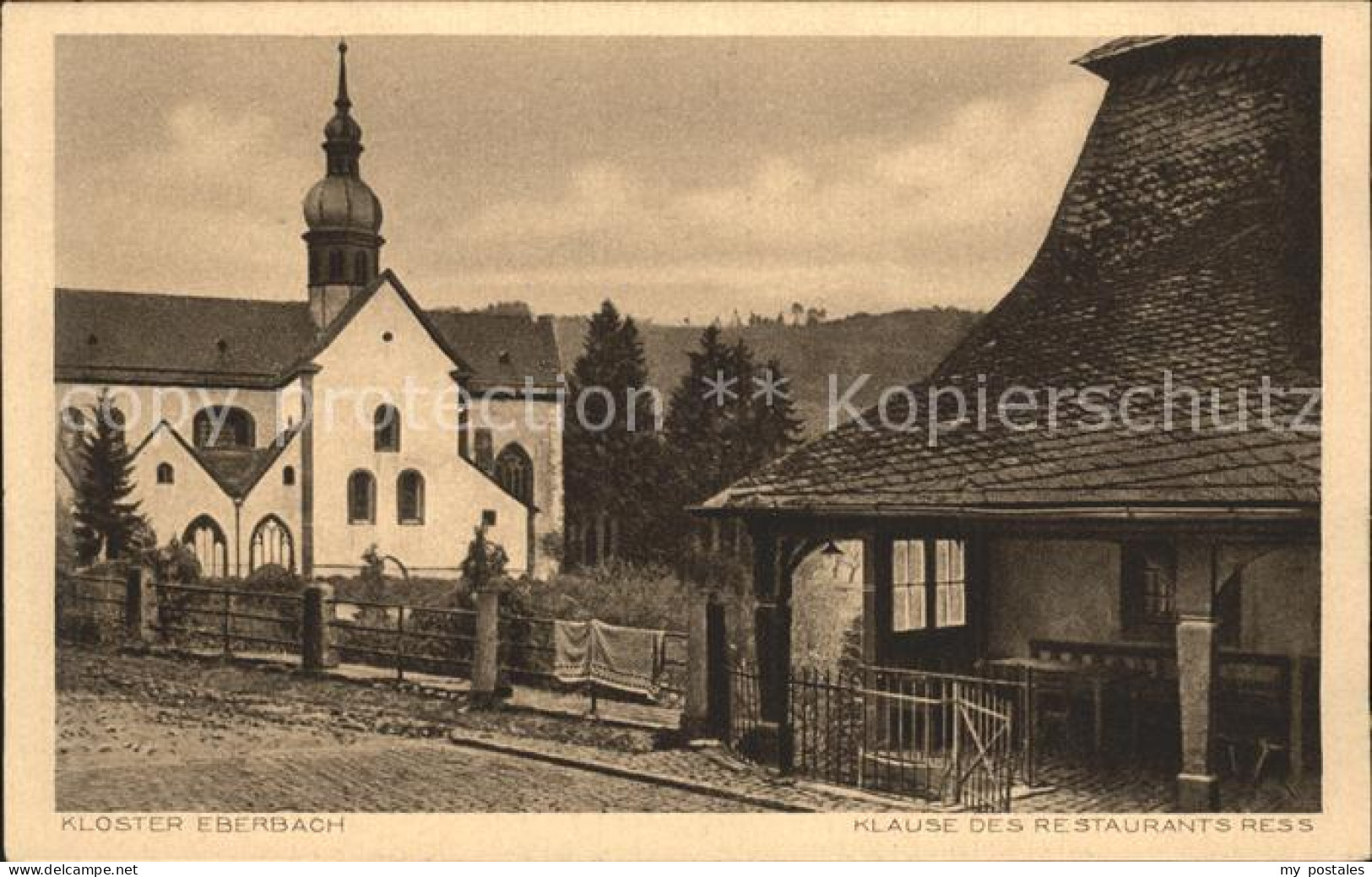 72226154 Hattenheim Rheingau Kloster-Eberbach Klause Des Restaurants Ress  Hatte - Eltville