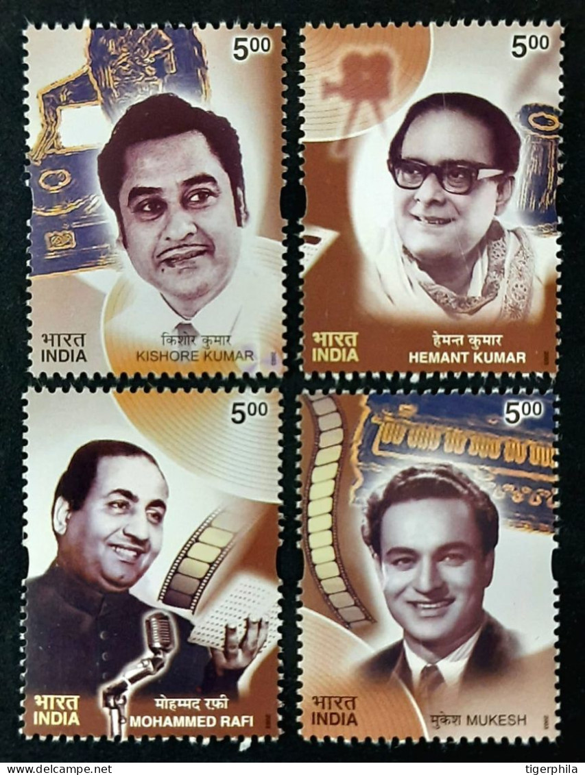 INDIA 2003 Golden Voices  COMPLETE SET MNH - Nuevos