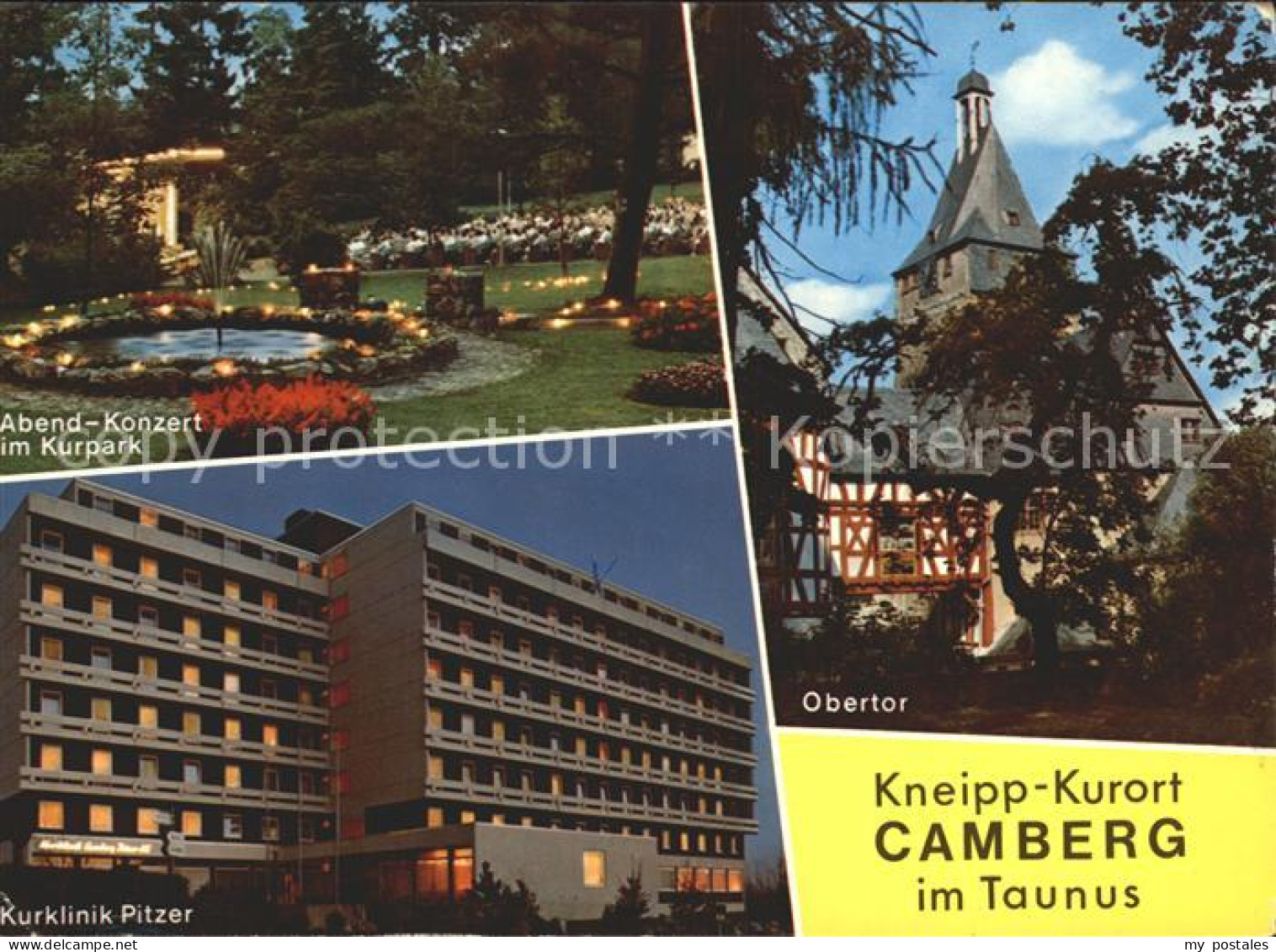 72223259 Camberg Bad Obertor Abend-Konzert Kurpark Kurklinik Pitzer  Camberg Bad - Bad Camberg