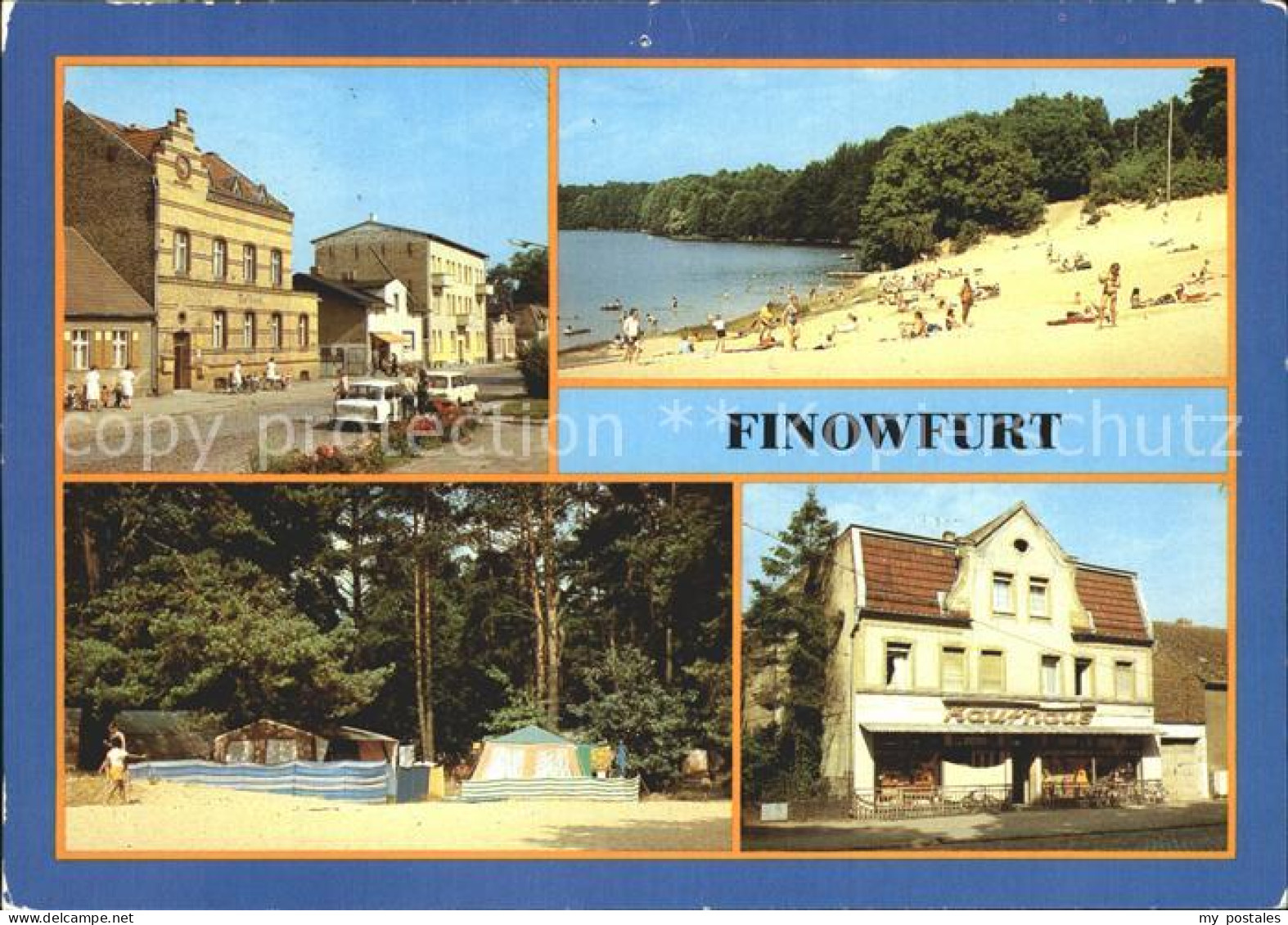 72222694 Finowfurt Postamt Badestelle Uedersee Campingplatz Kaufhaus Schorfheide - Finowfurt