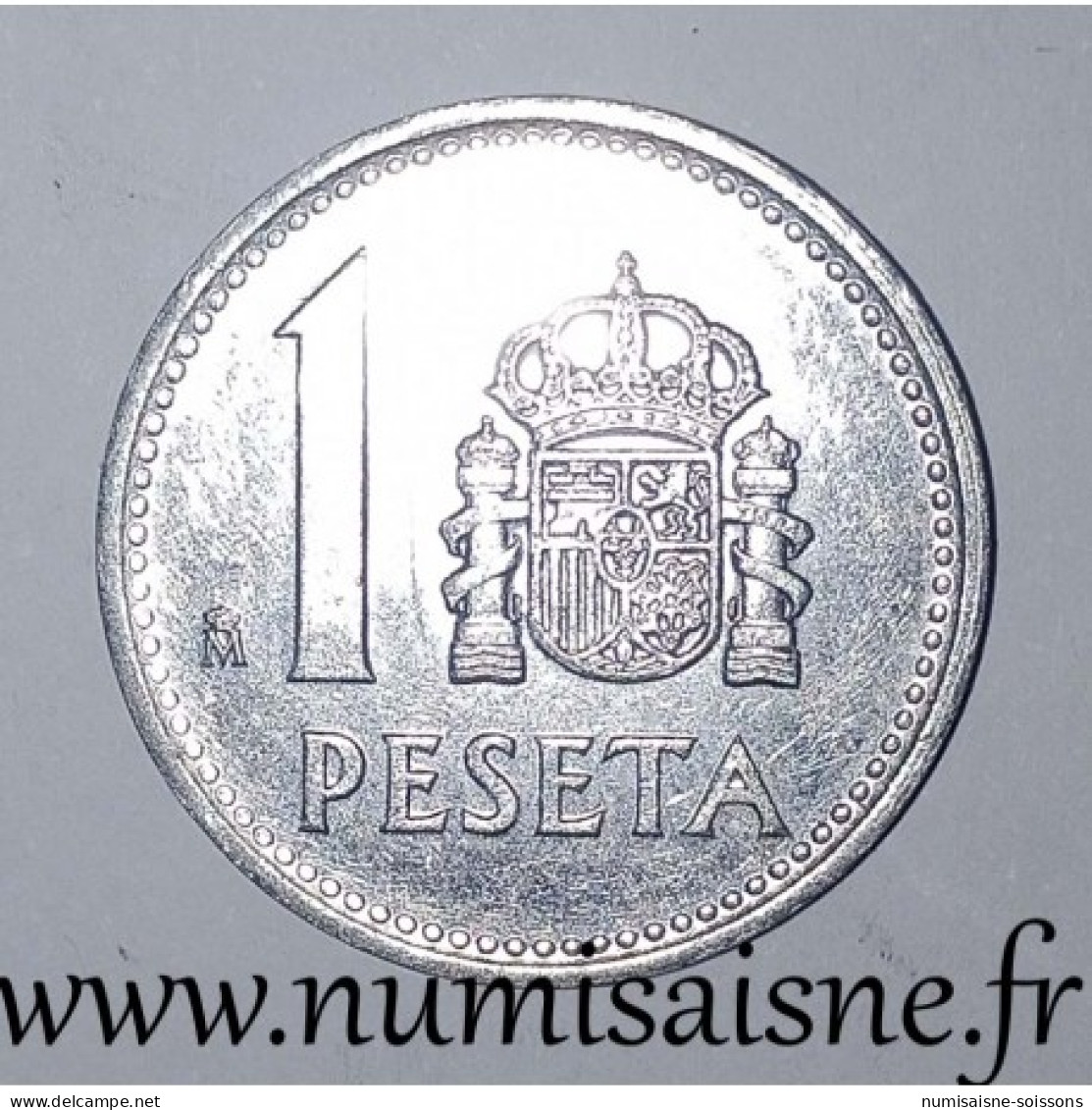 ESPAGNE - KM 821 - 1 PESETA 1987 - Juan Carlos I - SUP - 1 Peseta