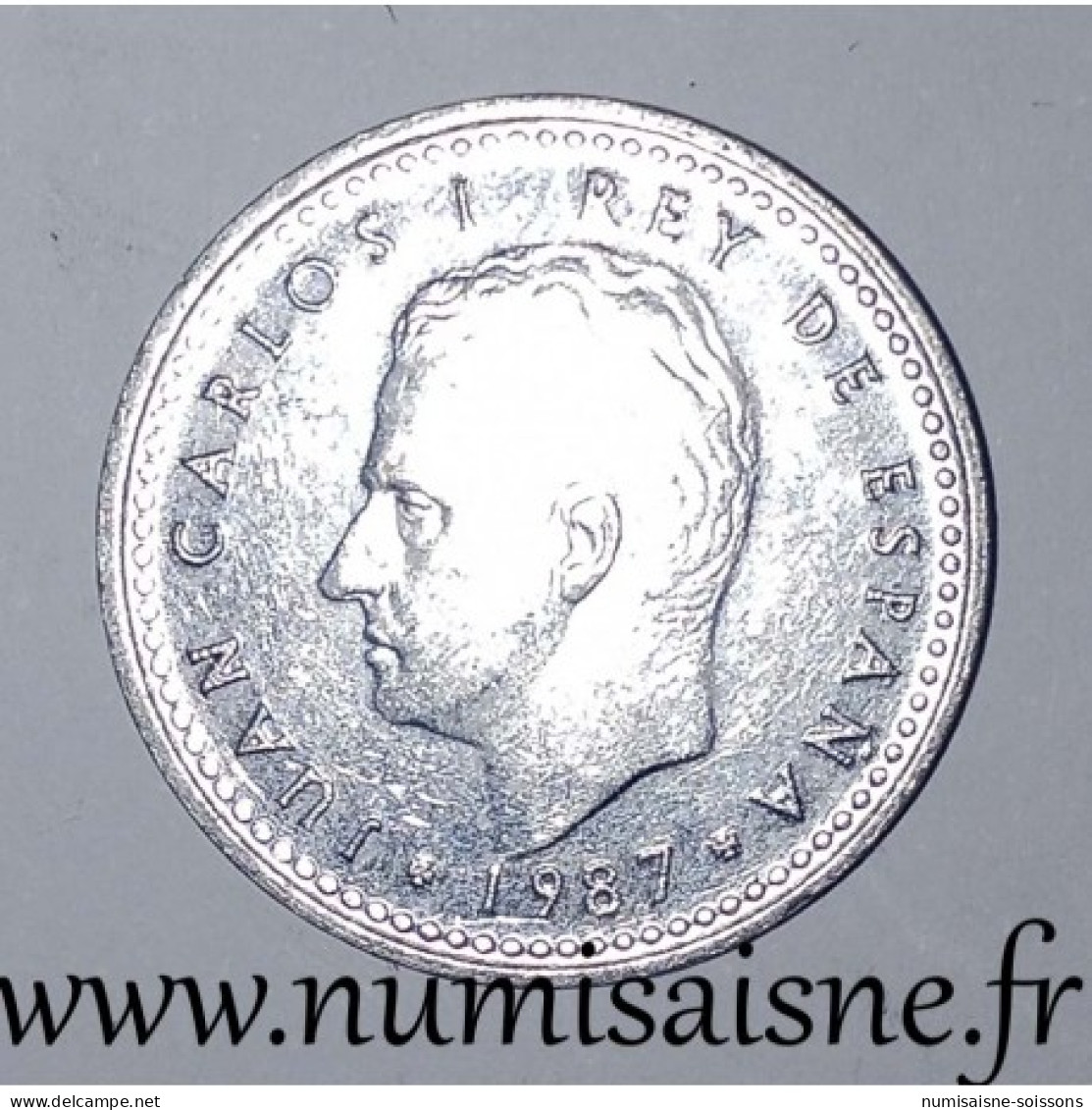 ESPAGNE - KM 821 - 1 PESETA 1987 - Juan Carlos I - SUP - 1 Peseta