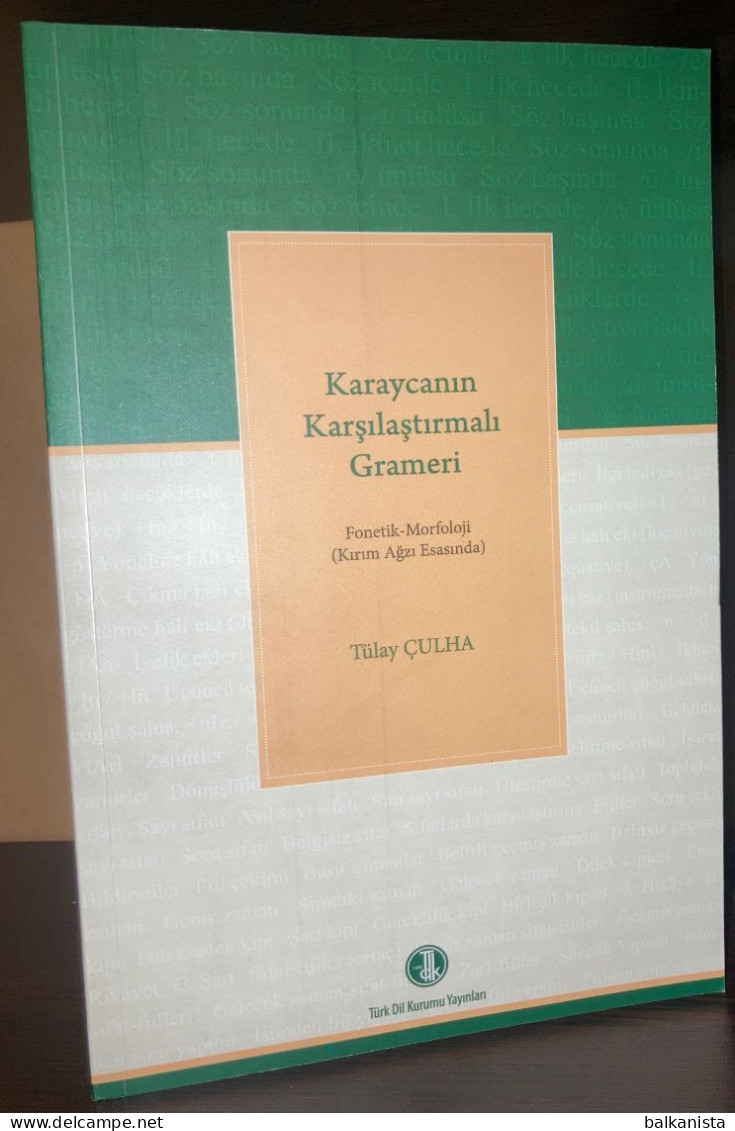 Karaycanin Karsilastirmali Grameri  - Lingusitic - Karaim Language - Cultura