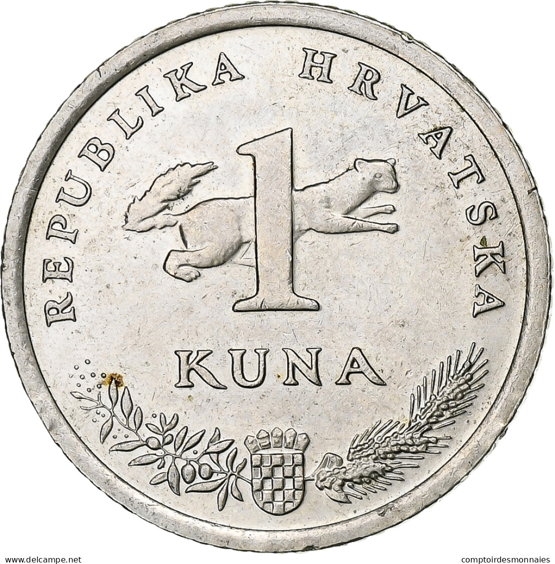 Croatie, Kuna, 2008, TTB, Cuivre-Nickel-Zinc (Maillechort), KM:20.2 - Croazia