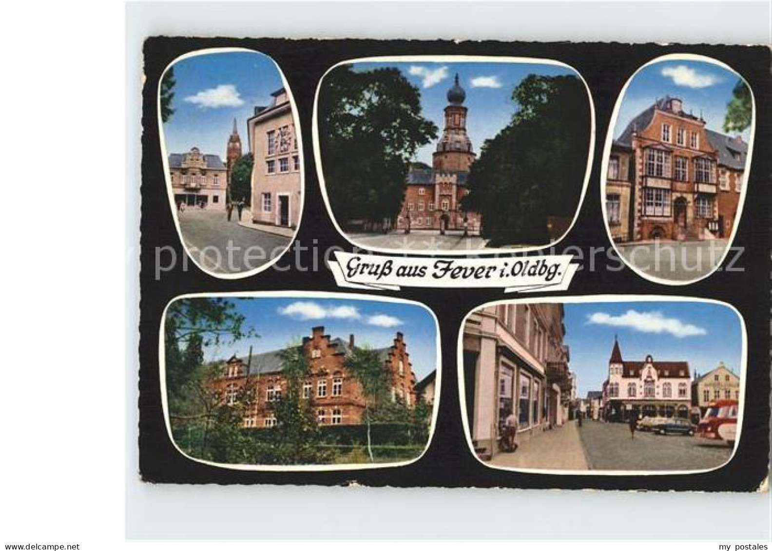 72202800 Jever Glockenturm Schloss Rathaus Gymnasium Neue Strasse Jever - Jever