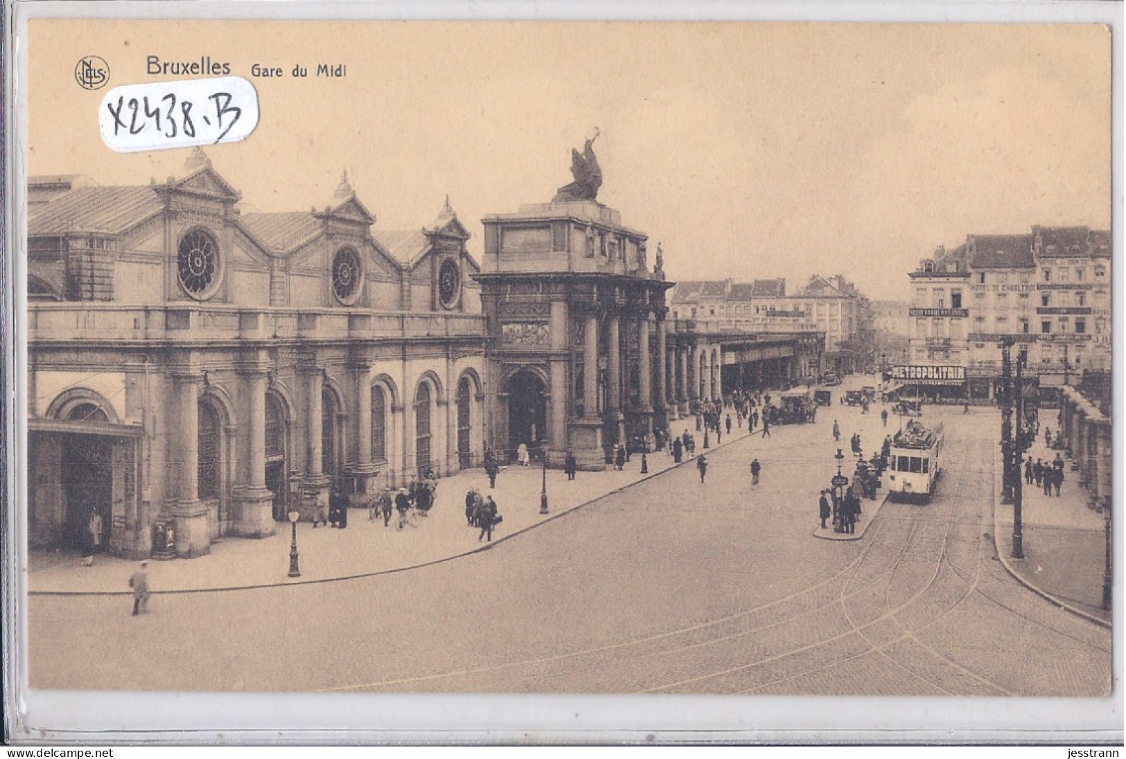 BRUXELLES- GARE DU MIDI - Ferrovie, Stazioni