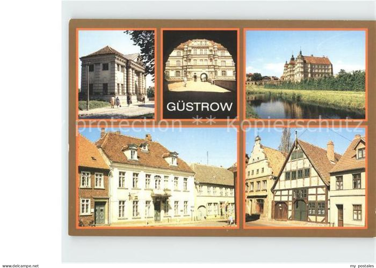 72199016 Guestrow Mecklenburg Vorpommern Schloss Heimatmuseum Georg Friedrich Ke - Guestrow