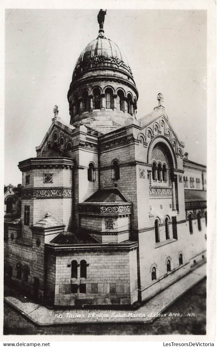 FRANCE - Tours - L'Eglise Saint Martin (Laloux Arch) - Carte Postale Ancienne - Tours