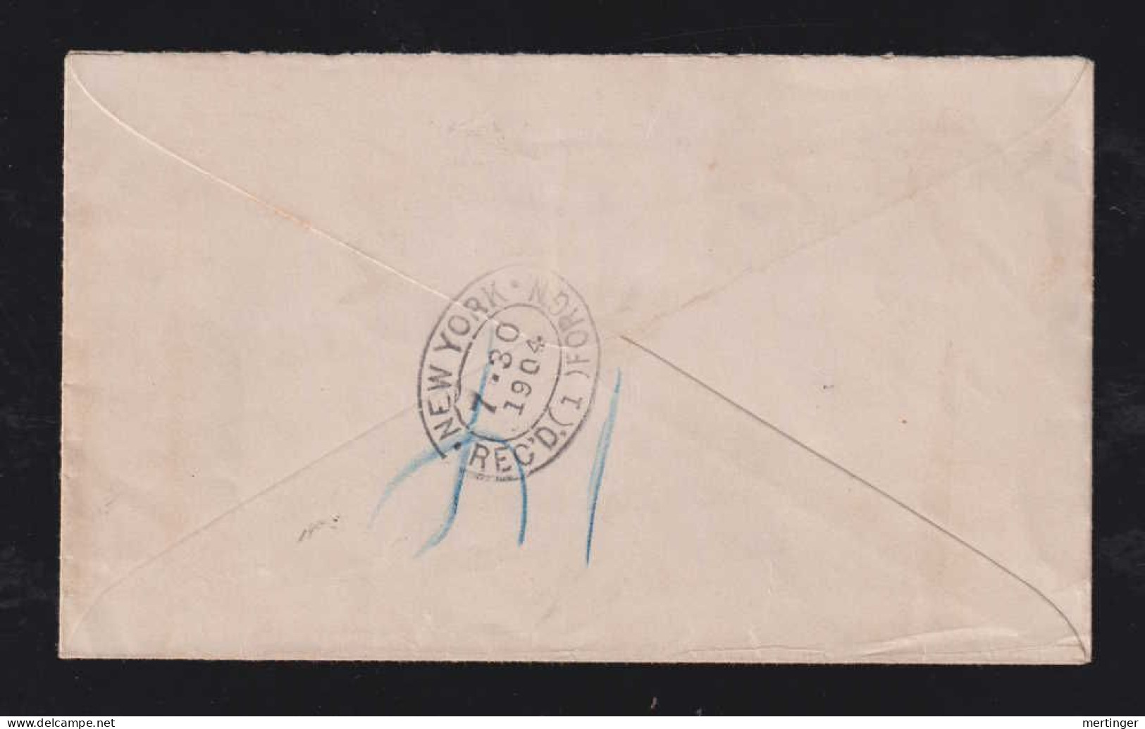 USA HAWAII 1904 Registered Cover HONOLULU X COPENHAGEN Denmark - Hawaii