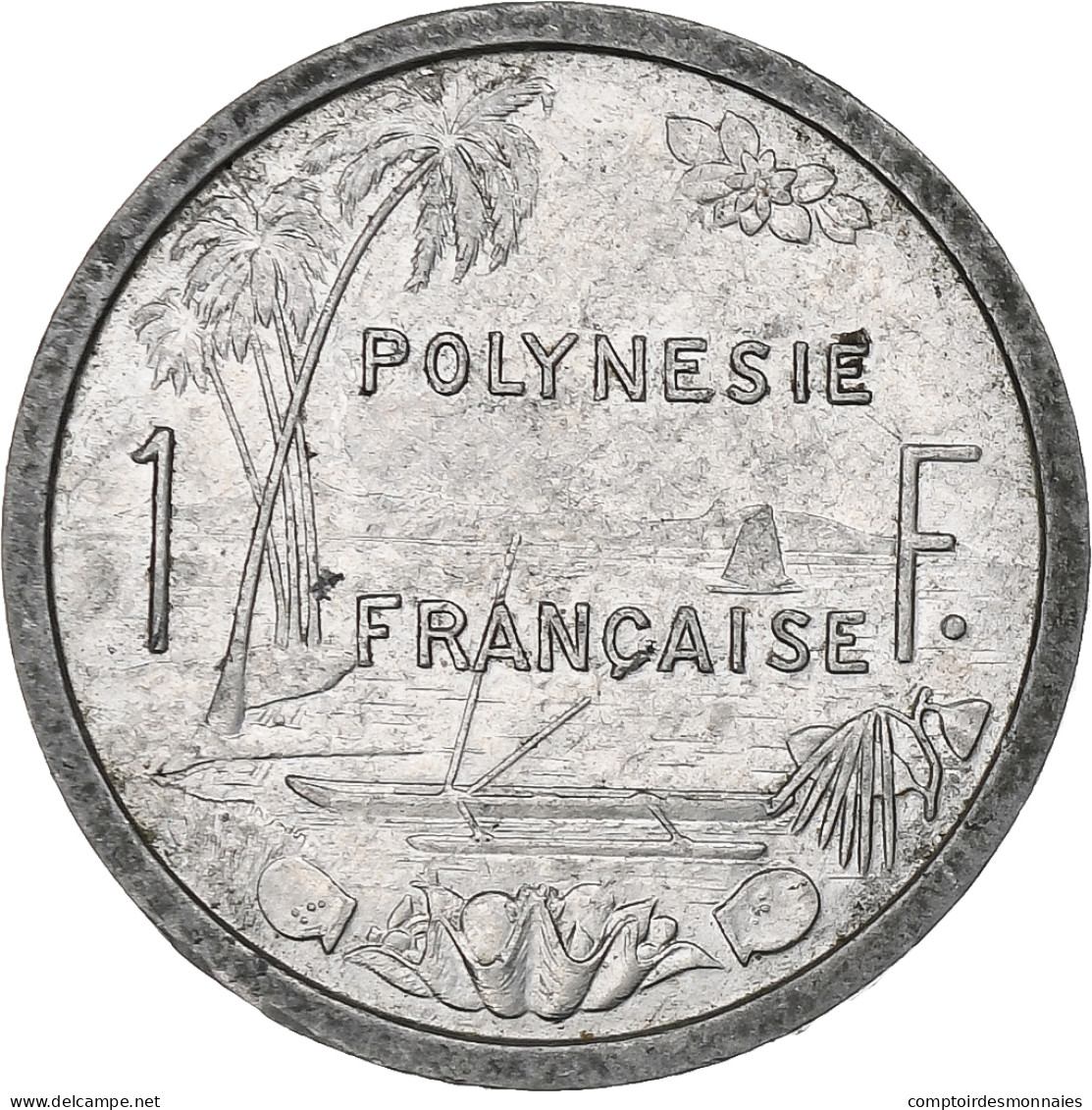 Polynésie Française, Franc, 1982, Paris, TB+, Aluminium, KM:11 - Polynésie Française