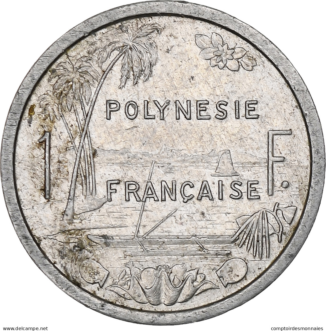 Polynésie Française, Franc, 1983, Paris, Aluminium, TB+, KM:11 - Frans-Polynesië
