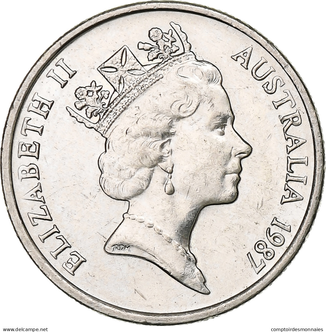 Australie, Elizabeth II, 5 Cents, 1987, Cupro-nickel, SUP, KM:80 - 5 Cents