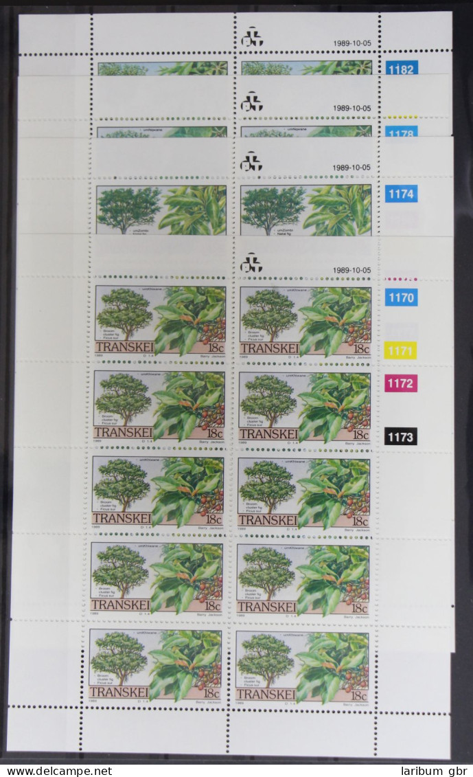 Transkei 242-245 Postfrisch Kleinbogensatz / Bäume #GG956 - Transkei