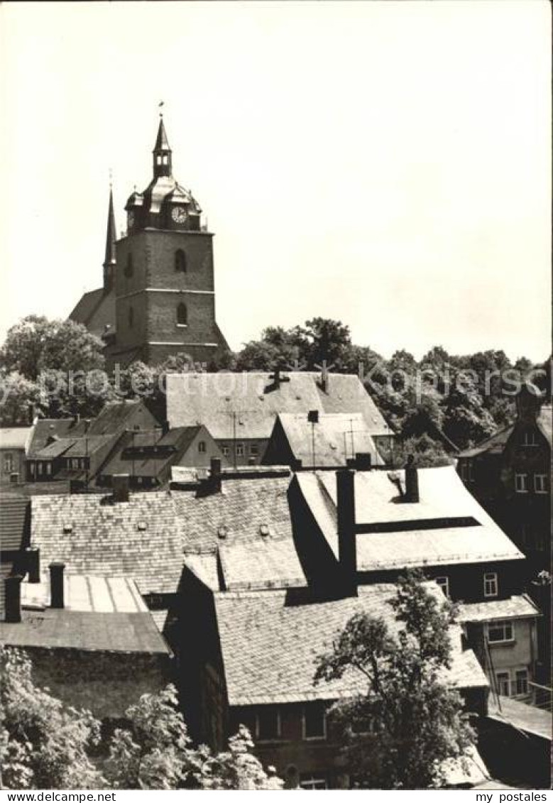 72042994 Mittweida Ortsblick Mit Kirche Mittweida - Mittweida