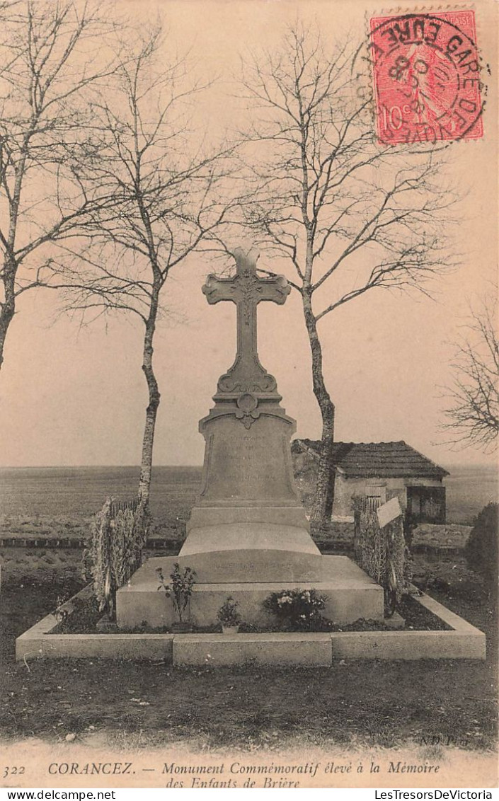 FRANCE - Corancez - Monument Commemoratif élevé à La Mémoire Des Enfants De La Brière - Carte Postale Ancienne - Other & Unclassified
