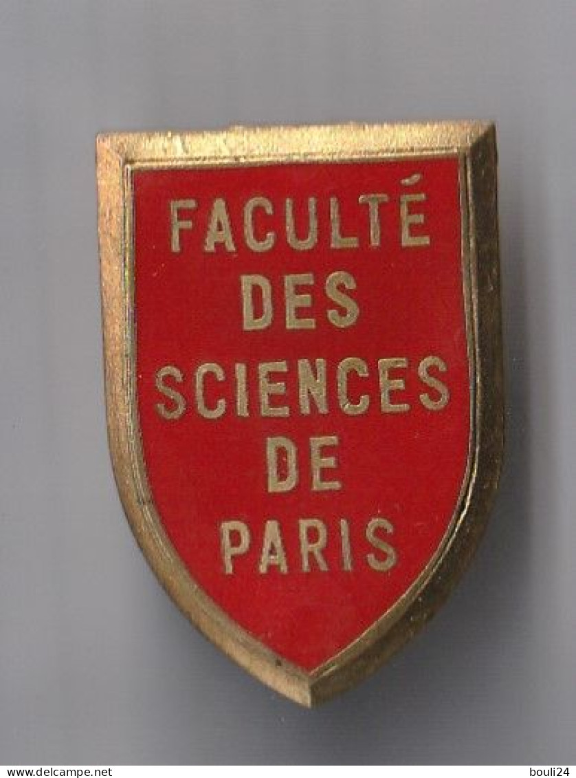 PIN'S BROCHE  THEME  MEDICAL  FACULTE DES SCIENCES DE PARIS  BROCHE INCONNUE - Geneeskunde