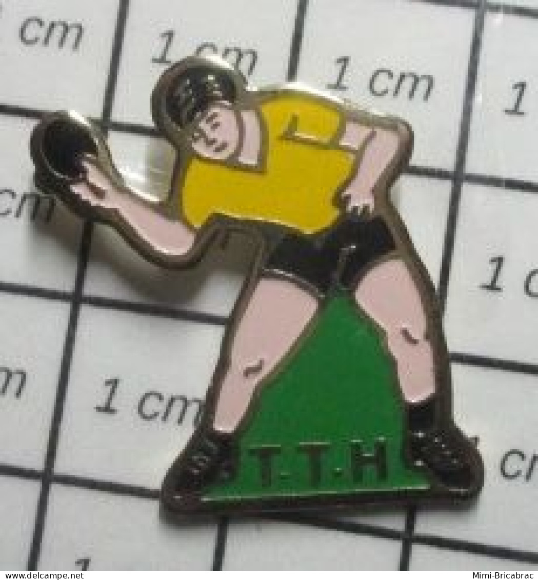 615e Pin's Pins / Beau Et Rare / SPORTS / TENNIS DE TABLE CLUB TTC PING PONG - Tischtennis