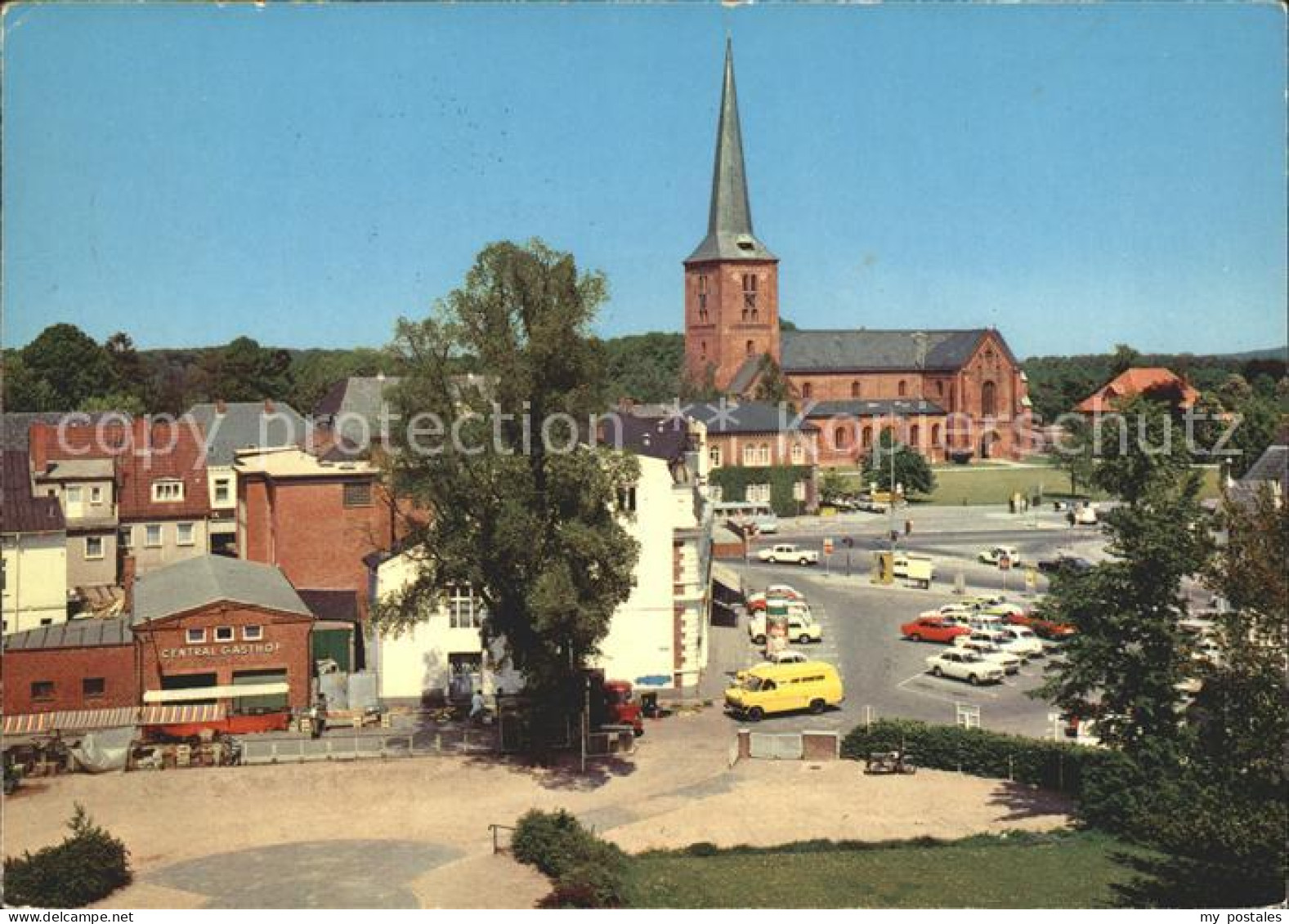 72041937 Bad Segeberg Markt Marienkirche Bad Segeberg - Bad Segeberg