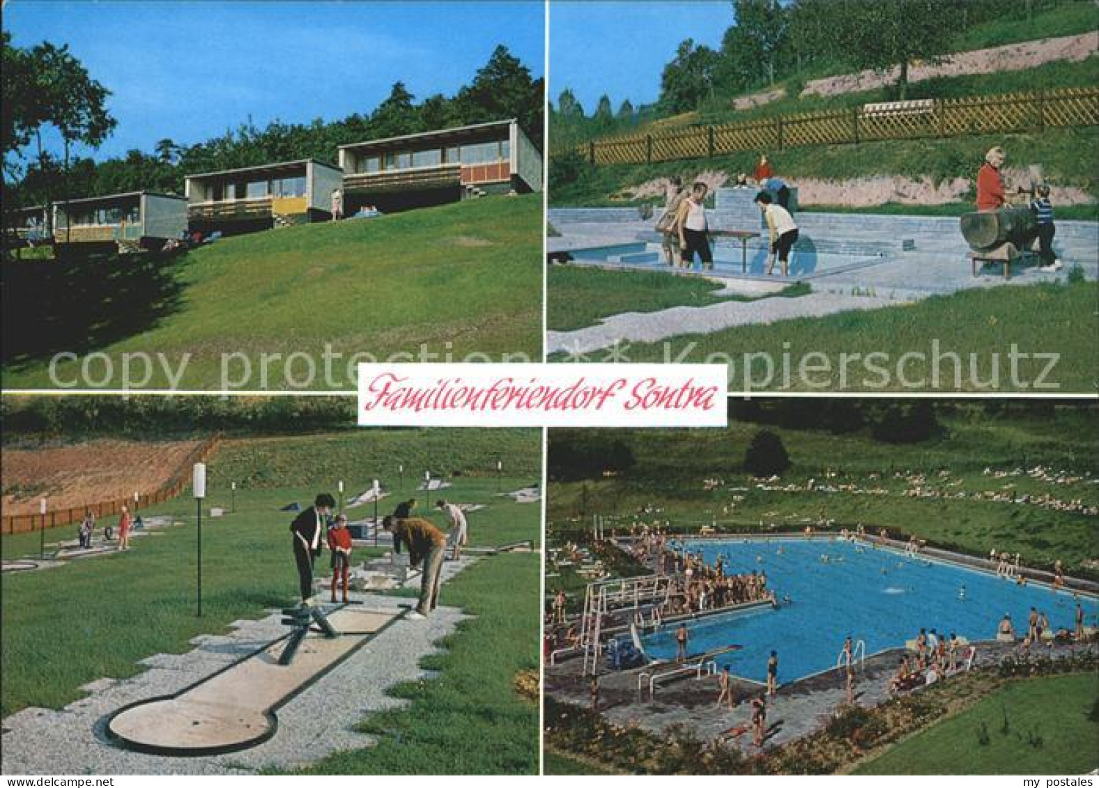 72041916 Sontra Minigolf Schwimmbad Feriendorf Sontra - Sontra