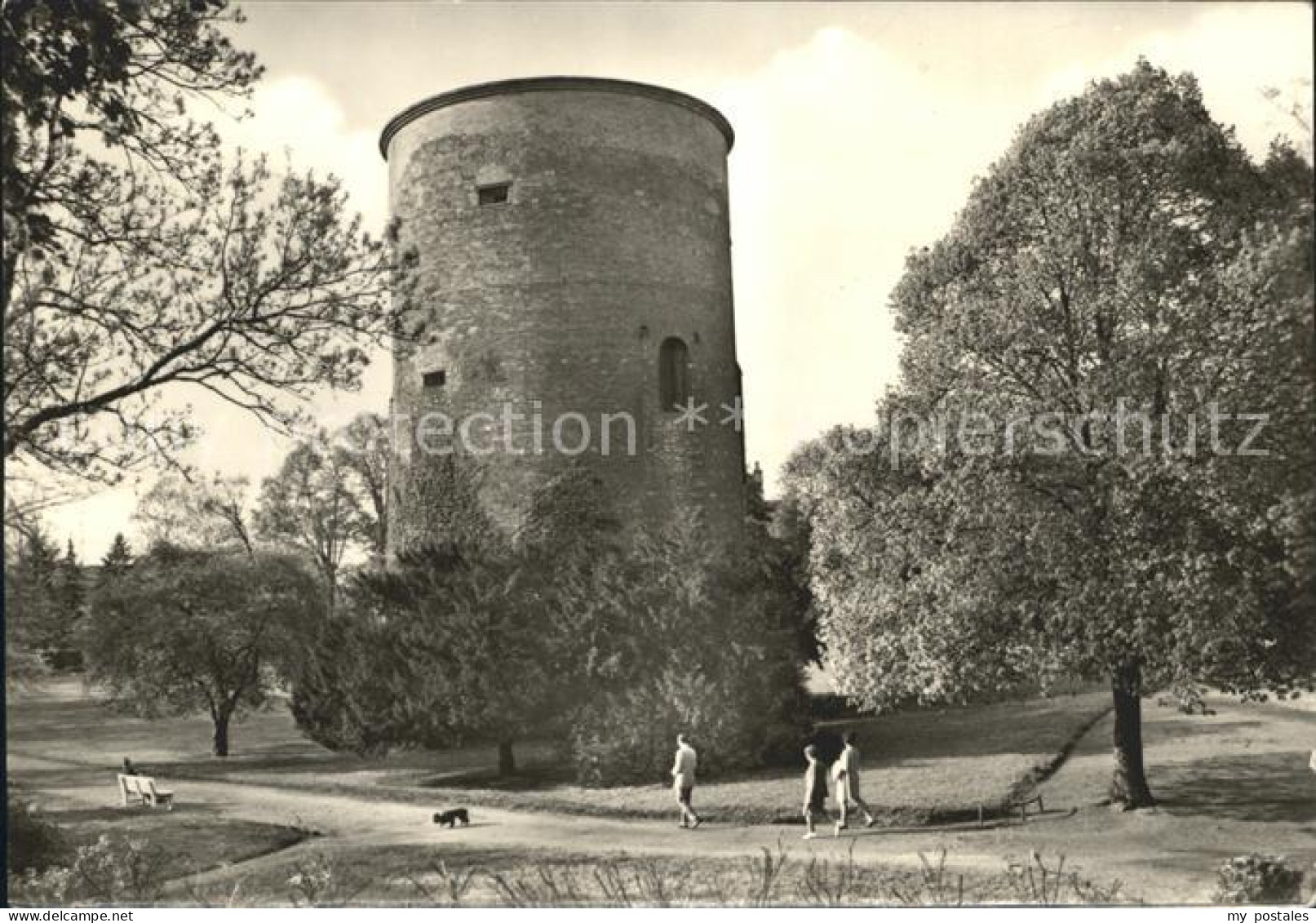 72041427 Salzwedel Burggarten Turm Salzwedel - Salzwedel