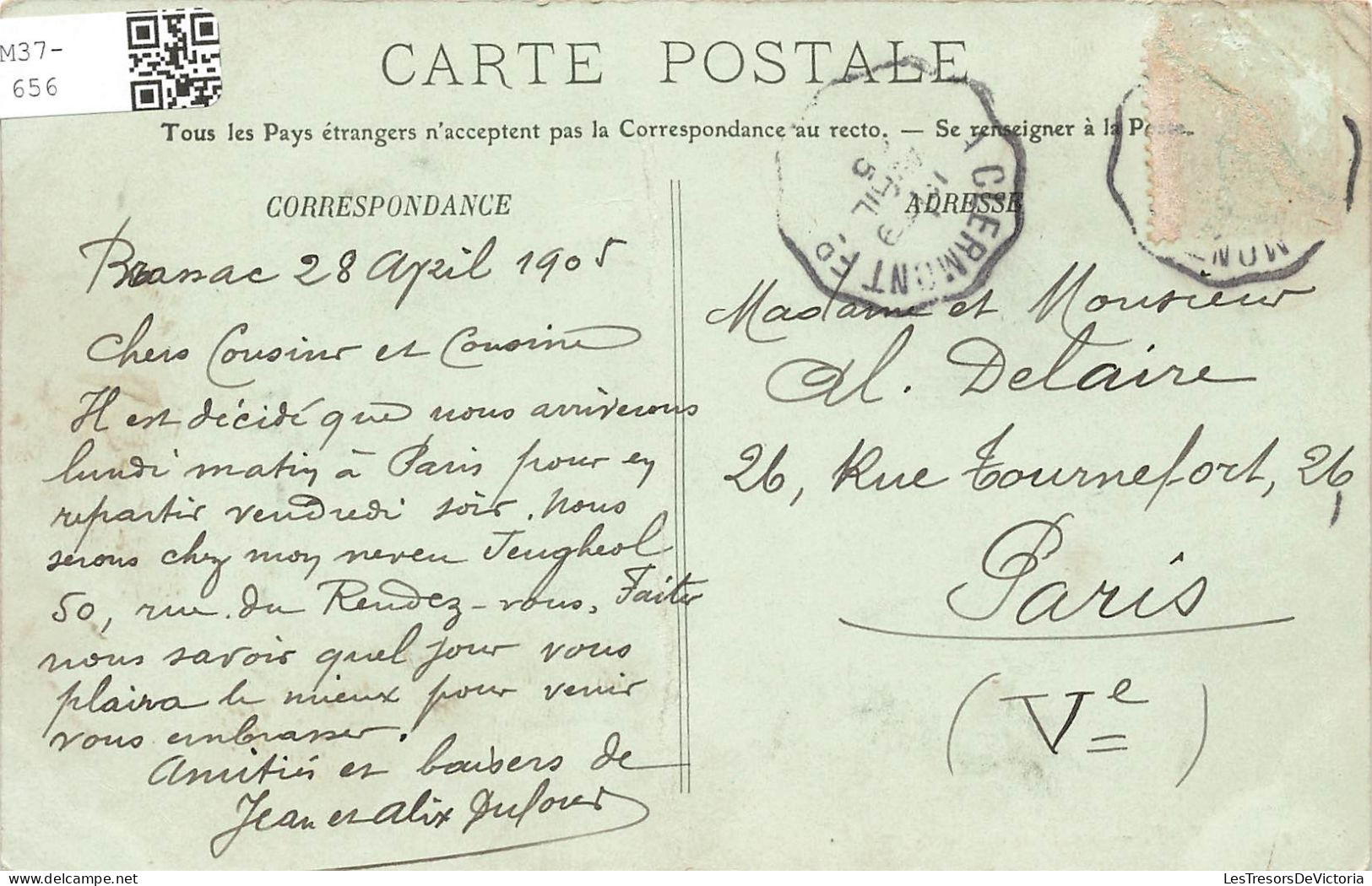 FRANCE - Royat - La Vieille église - Carte Postale Ancienne - Royat
