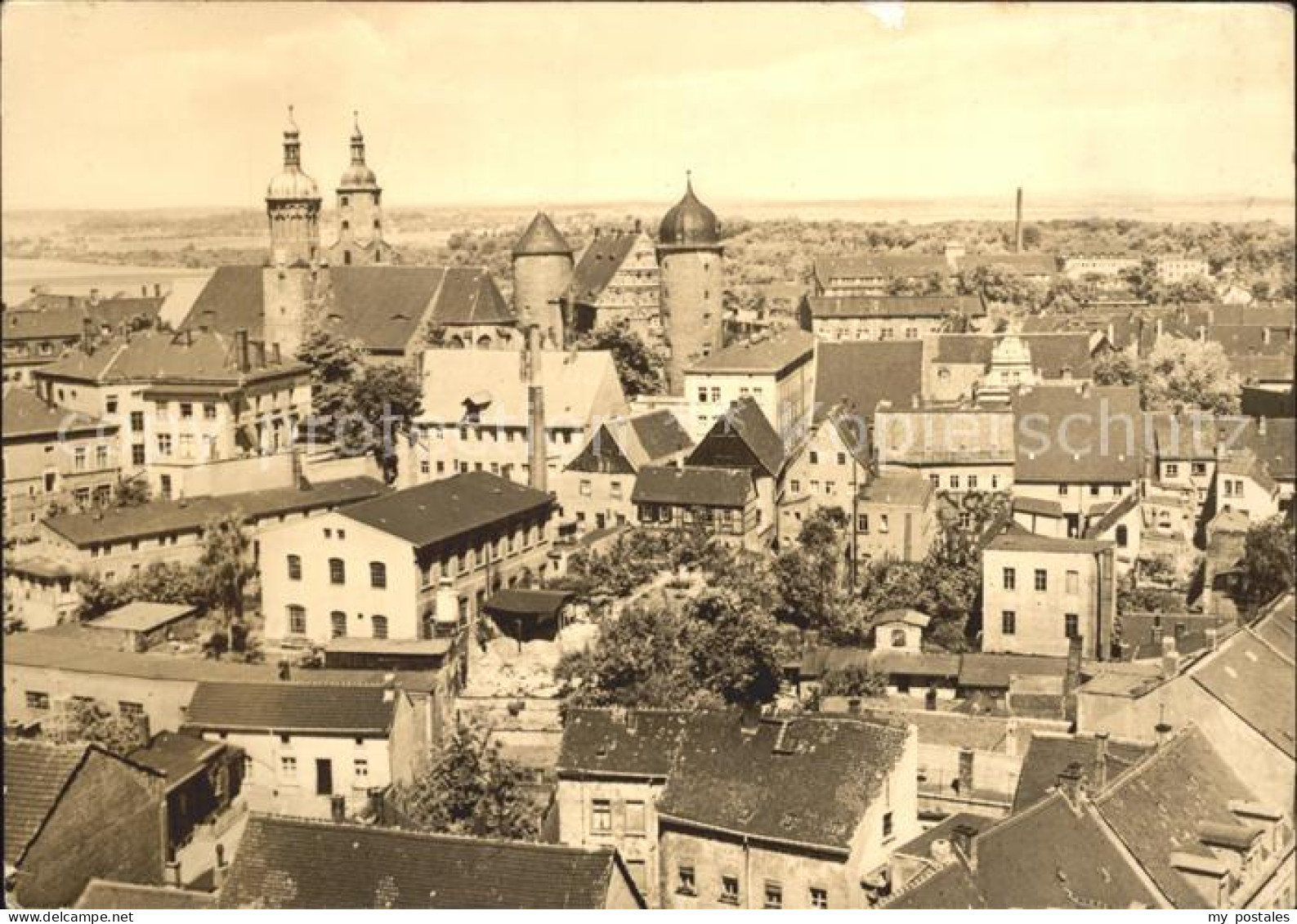 72041340 Wurzen Sachsen Teilansicht Mit Dom Wurzen - Wurzen