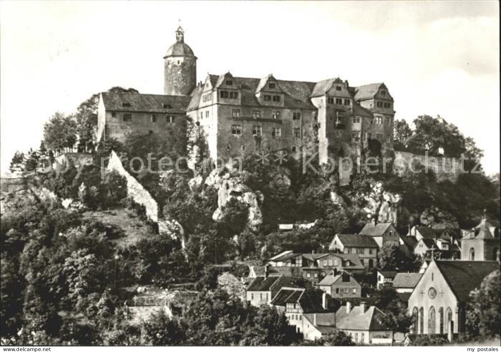 72041273 Poessneck Burg Ranis Museum HO Gaststaette Poessneck - Poessneck