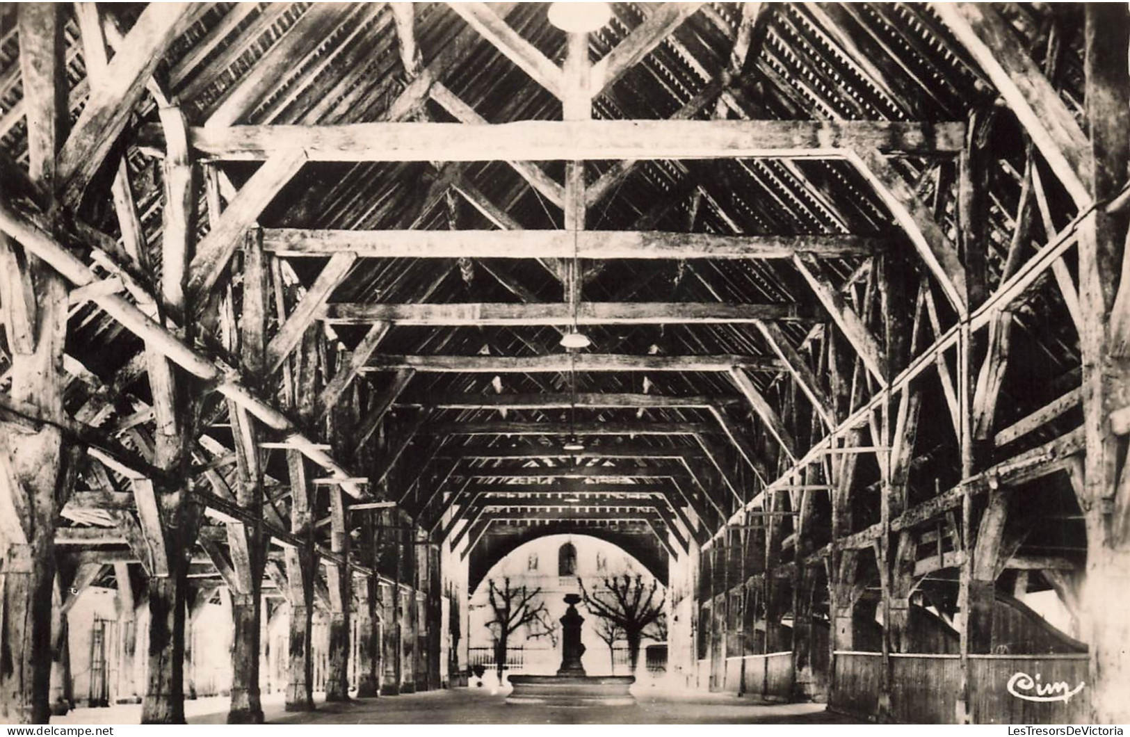 FRANCE - Richelieu - Les Halles - Chef D'oeuvre De Charpente Du XVIIe Siècle - Carte Postale - Andere & Zonder Classificatie