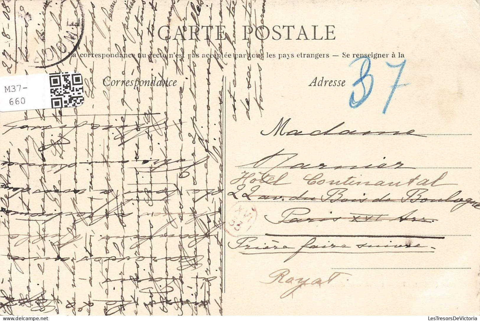 FRANCE - Houlgate - Un Chemin Dans Le Bois De Boulogne - Carte Postale Ancienne - Houlgate