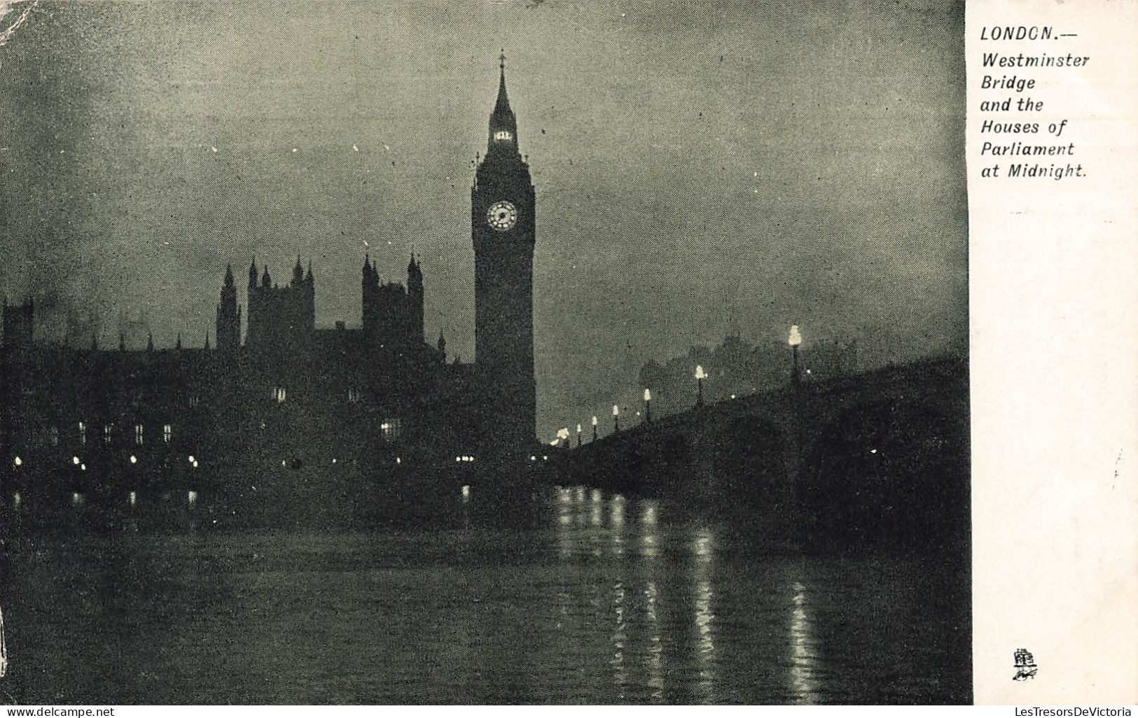 ROYAUME-UNI - Angleterre - London - Westminster Bridge And The Houses Of Parliament - Carte Postale Ancienne - Westminster Abbey