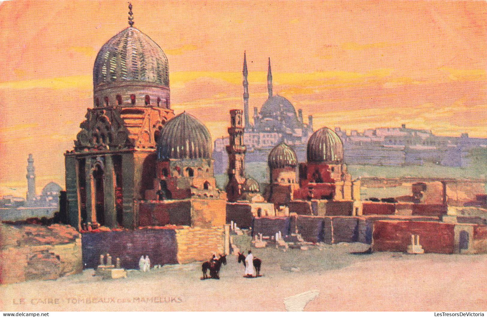 EGYPTE - Le Caire - Tombeaux Des Mameluks - Carte Postale Ancienne - Cairo