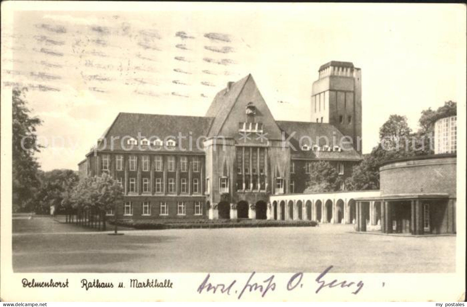 72038803 Delmenhorst Rathaus Und Markthalle Delmenhorst - Delmenhorst