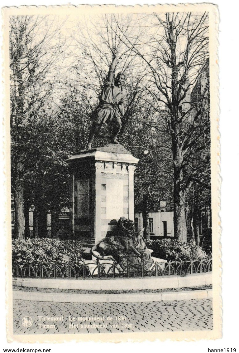 Tienen Le Monument De 1830 Tirlemont Standbeeld Htje - Tienen