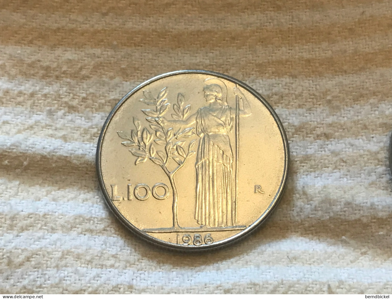 Münze Münzen Umlaufmünze Italien 100 Lire 1986 - 100 Liras