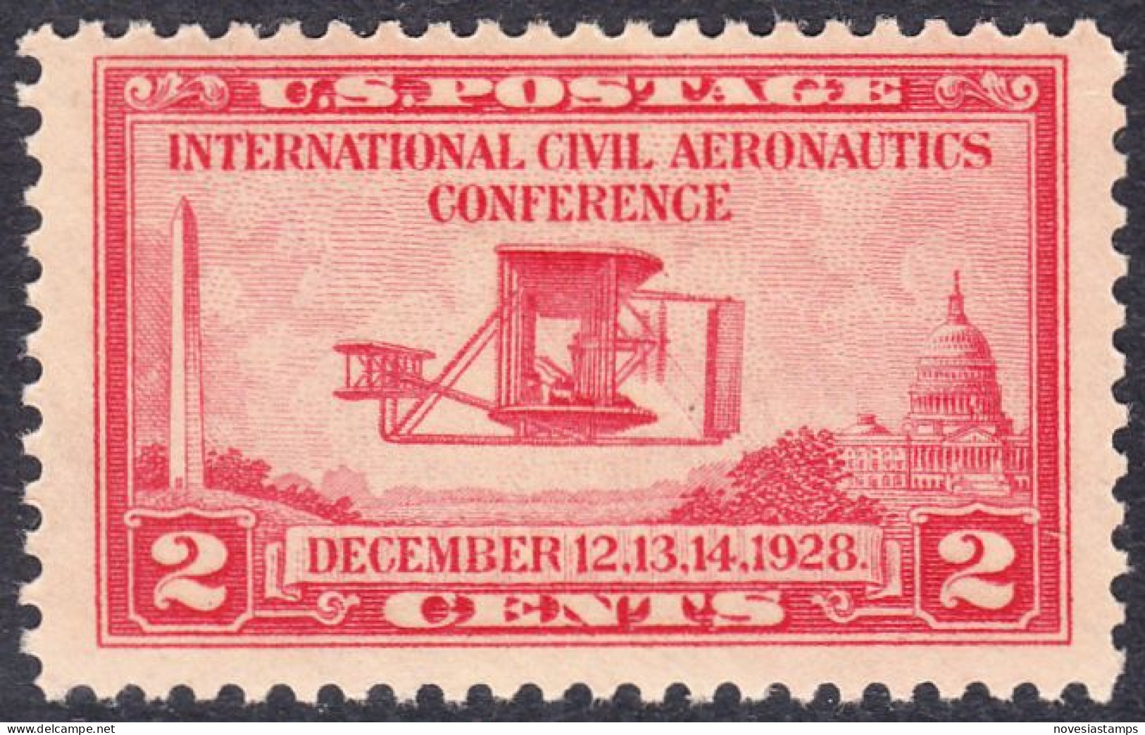 !a! USA Sc# 0649 MNH SINGLE (a3) - Aeronautics Conference - Unused Stamps