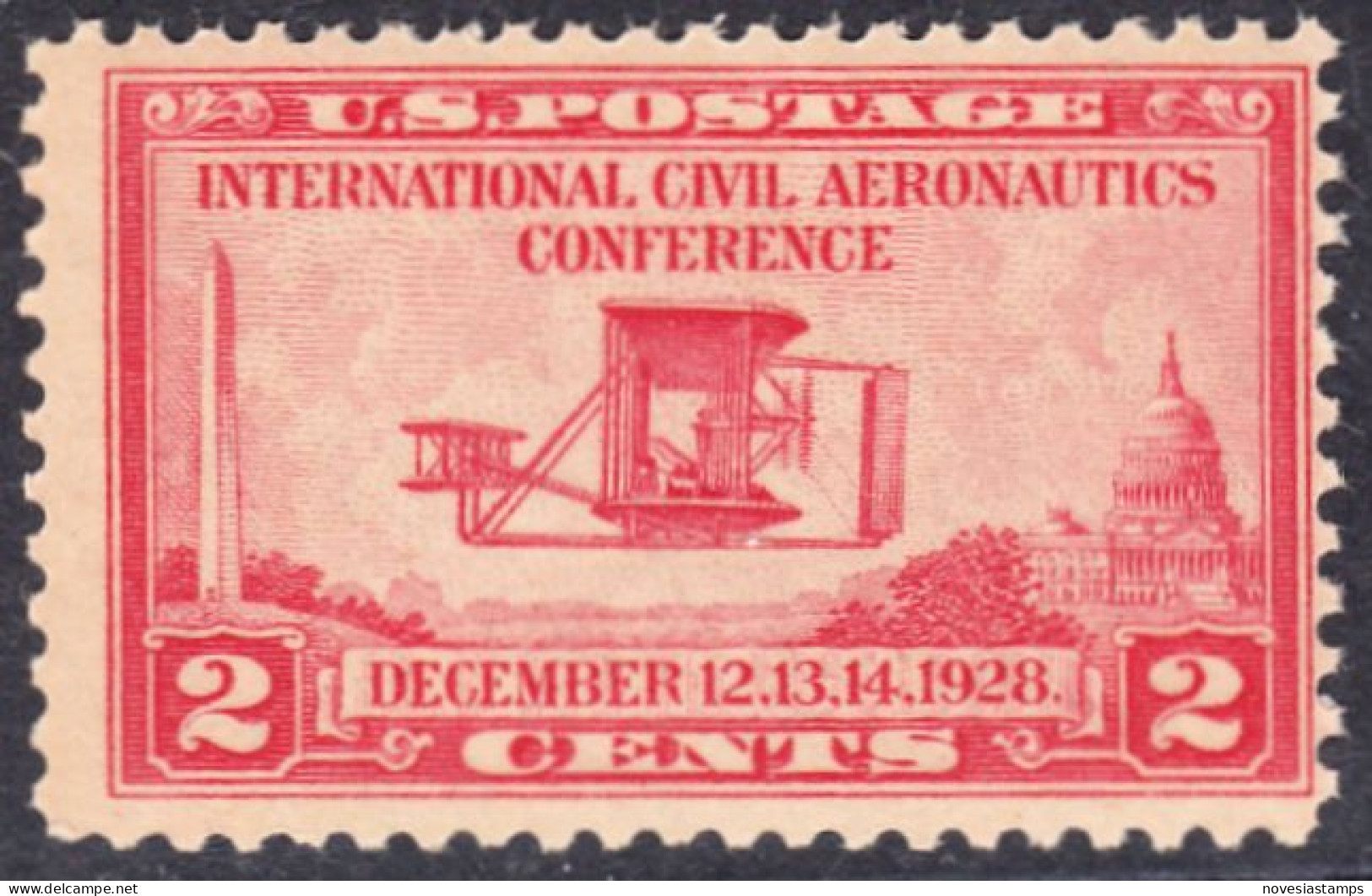 !a! USA Sc# 0649 MNH SINGLE (a5) - Aeronautics Conference - Neufs